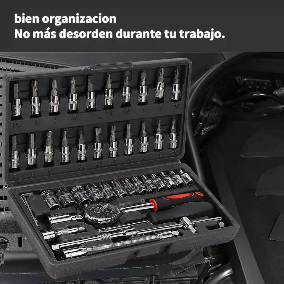 Dice Set 46 Piece Socket Wrench