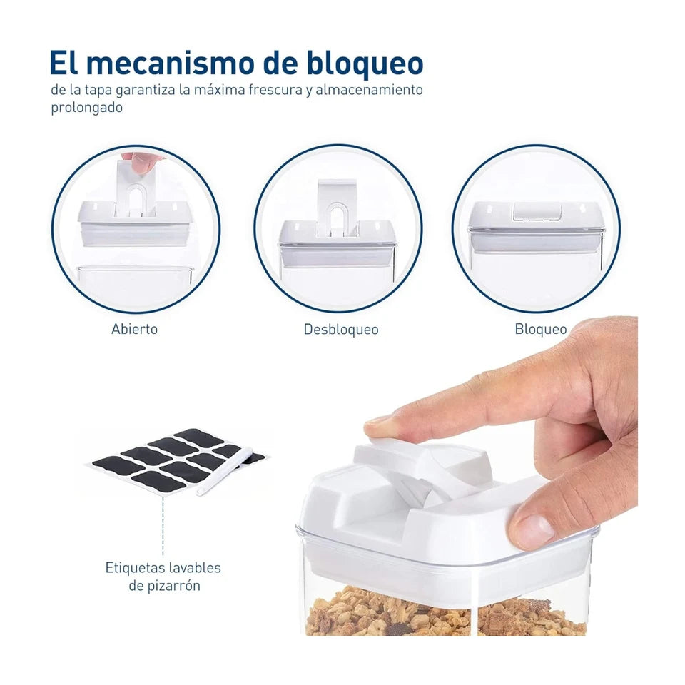 Juego de Recipientes Herméticos