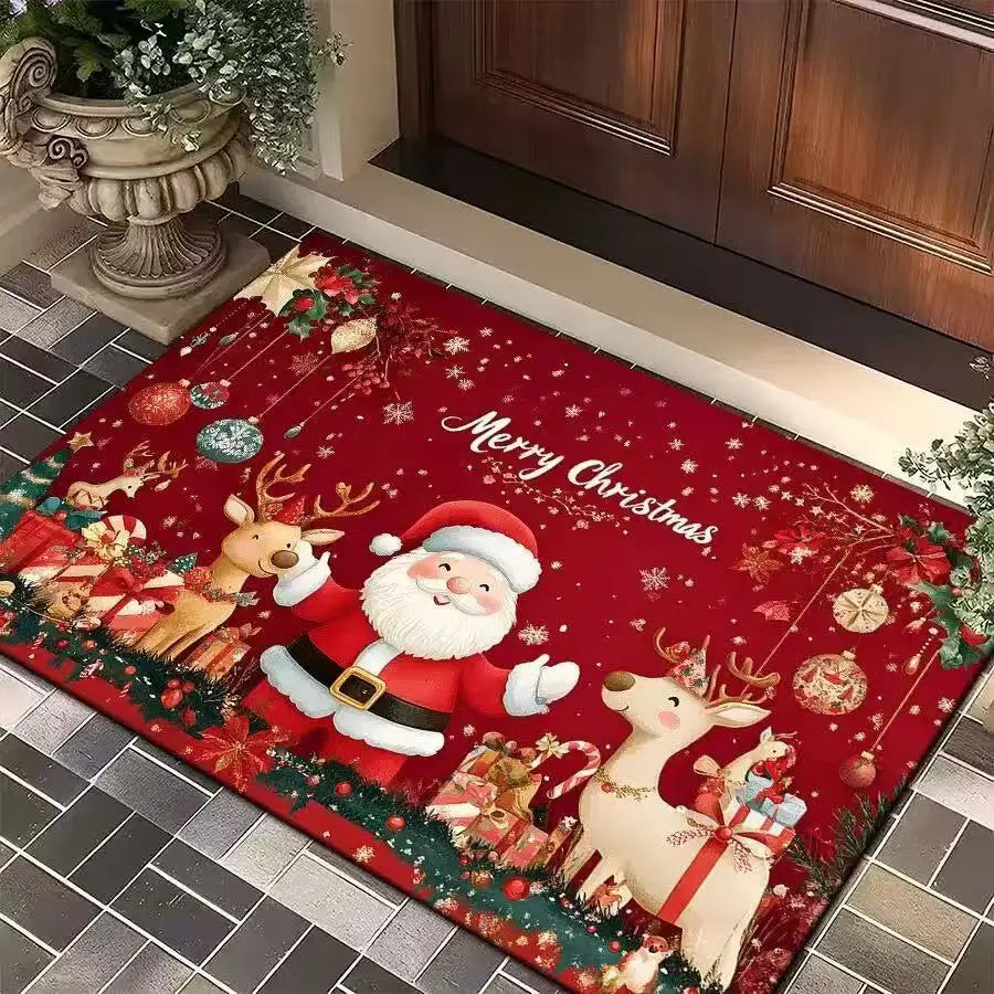 Alfombra enana navideña