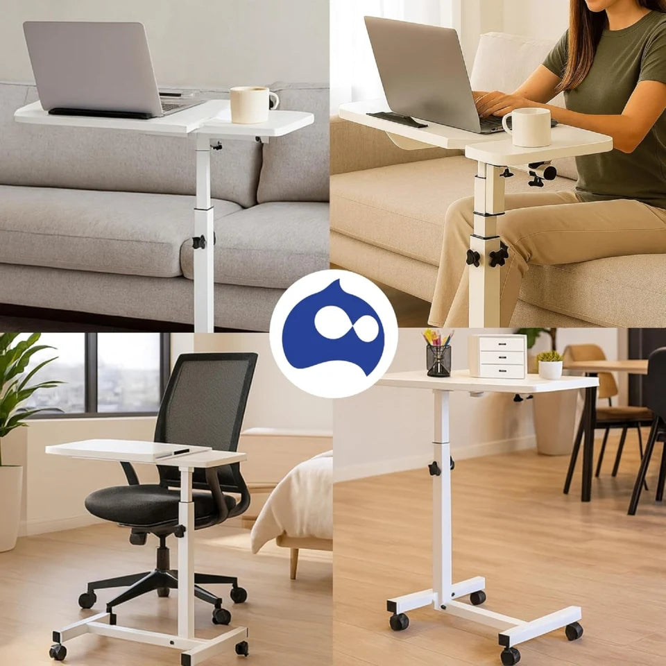 Mesa para Laptop 60×40 cm con Altura Ajustable