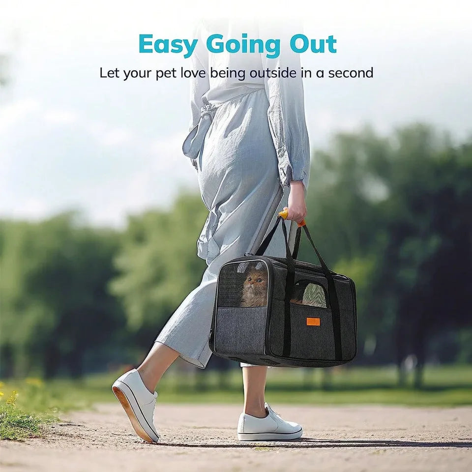 Bolsa De Viaje Portátil Para Gatos Pequeños