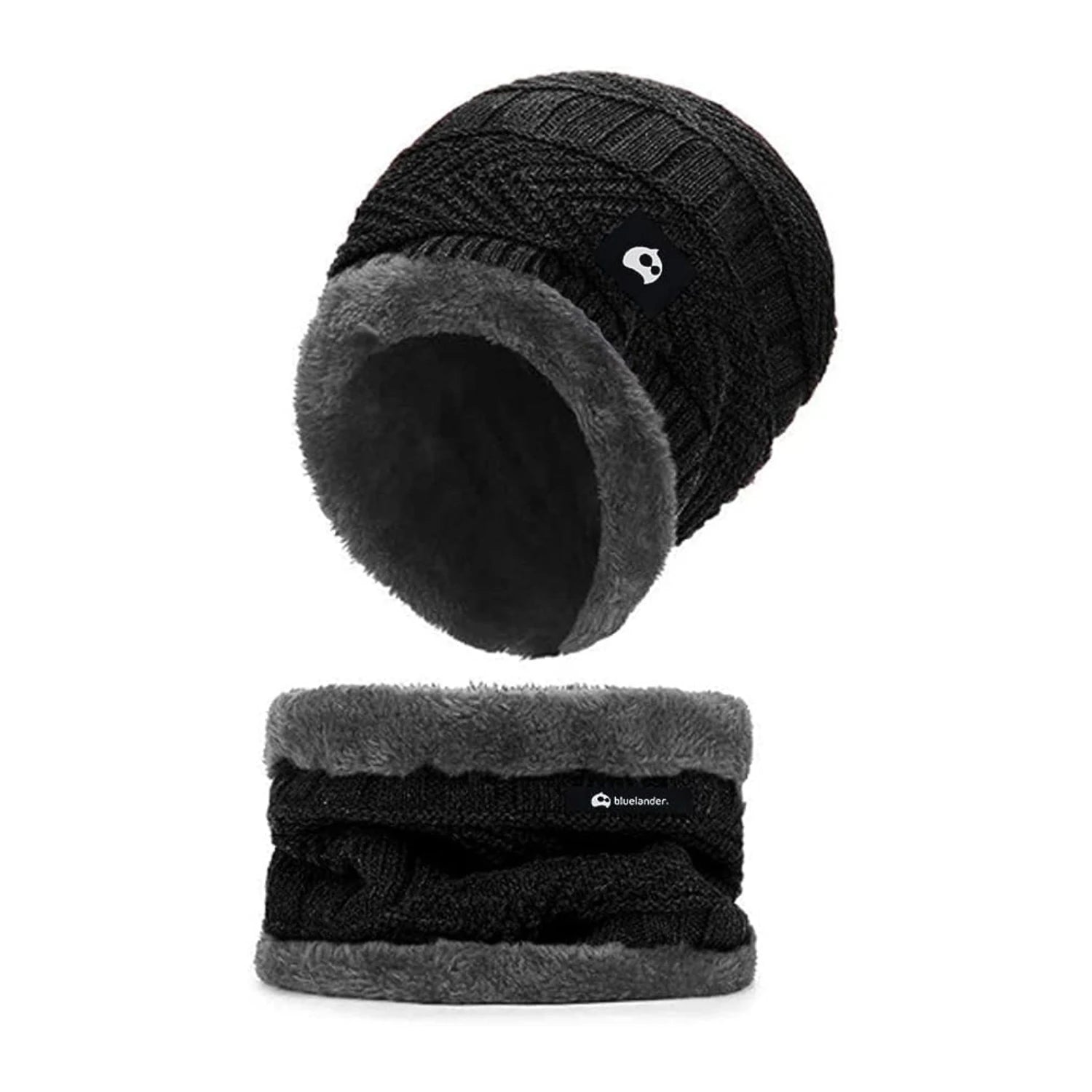 Gorro de Invierno con Bufanda