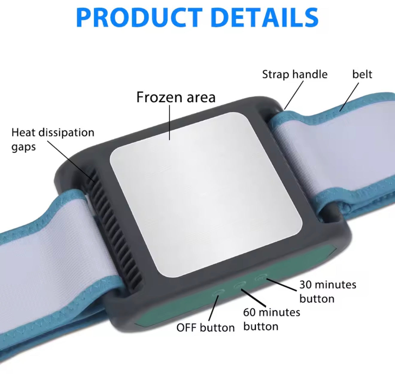 Máquina de crioterapia anticelulítica para perder grasa, compresa fría, eliminador de grasa