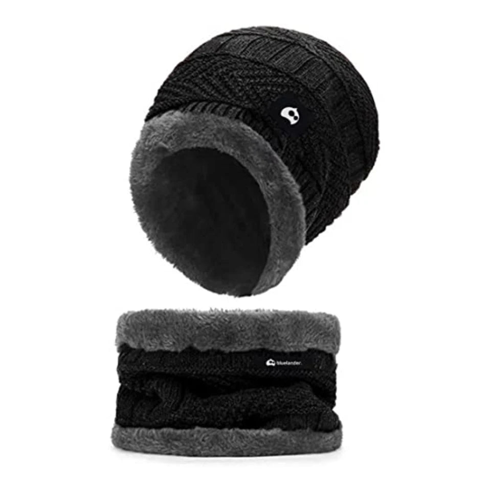 Gorro de Invierno con Bufanda