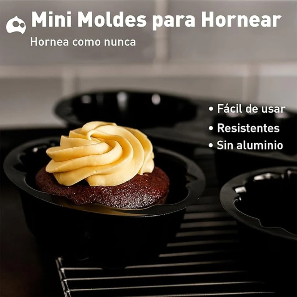 Set Mini Moldes Para Hornear (25 pzas)