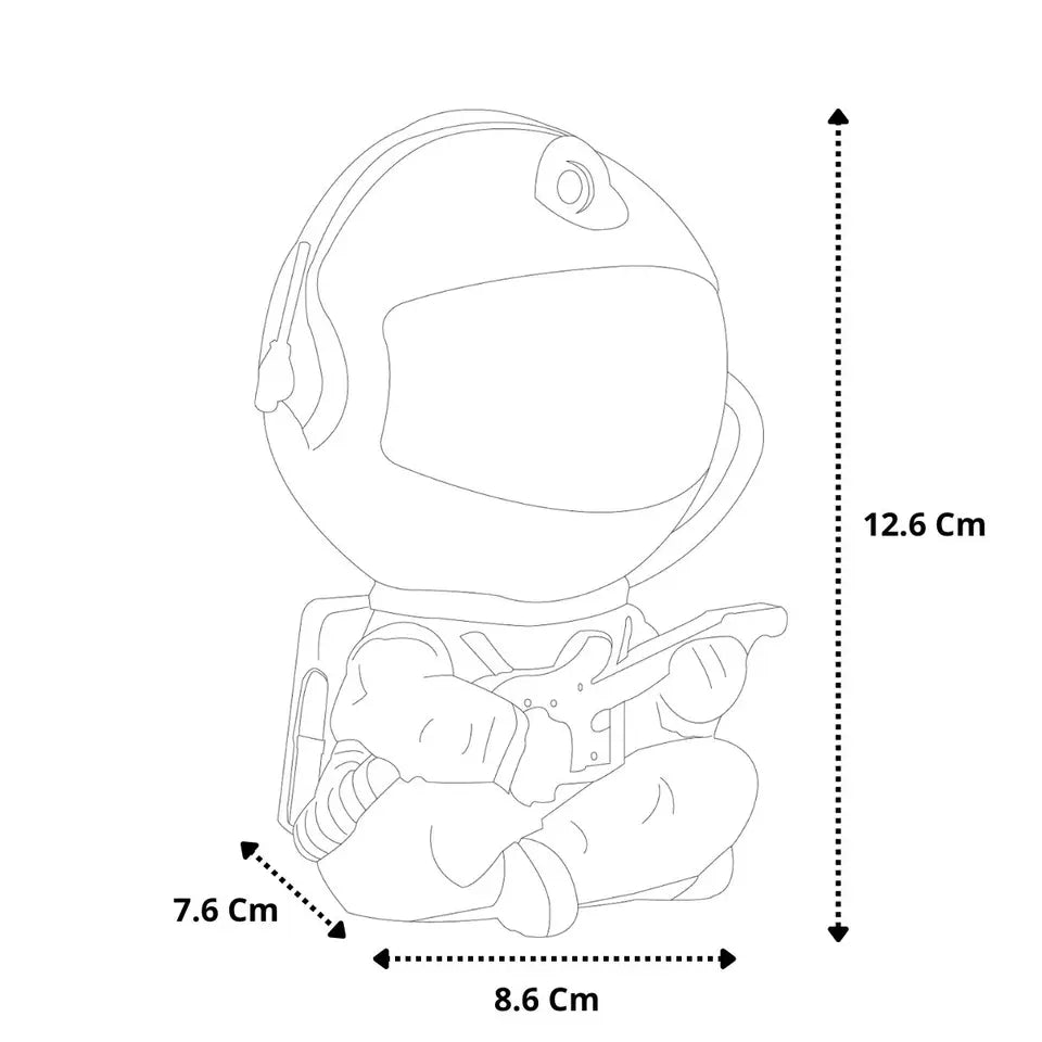 Proyector Astronauta de Estrellas