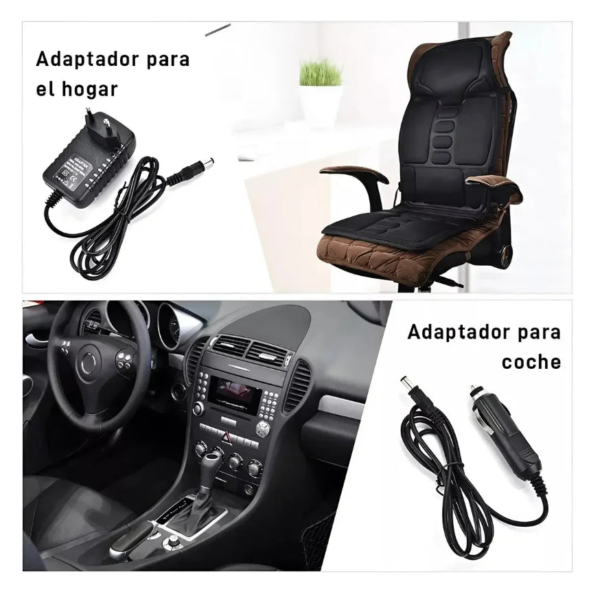 Asiento Masajeador con Calor para Silla