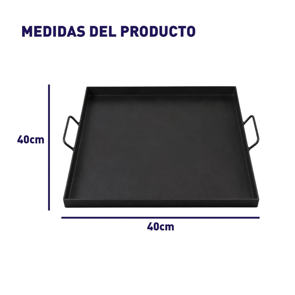 Comal de Acero para Negocio