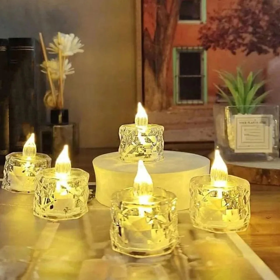 24 Velas LED Electrónicas Sin Llama
