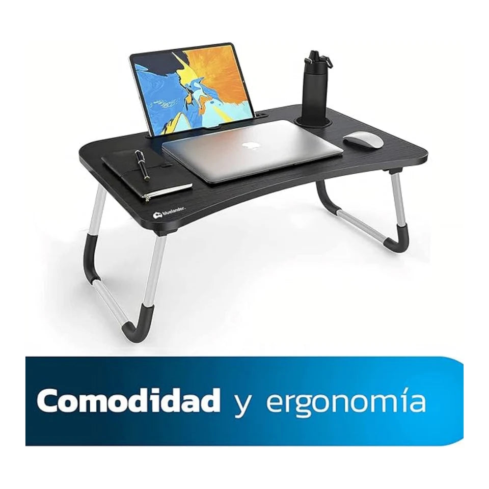 Mesa Plegable para Laptop de Madera