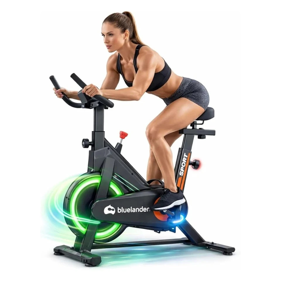 Bicicleta Estática con Volante de Inercia