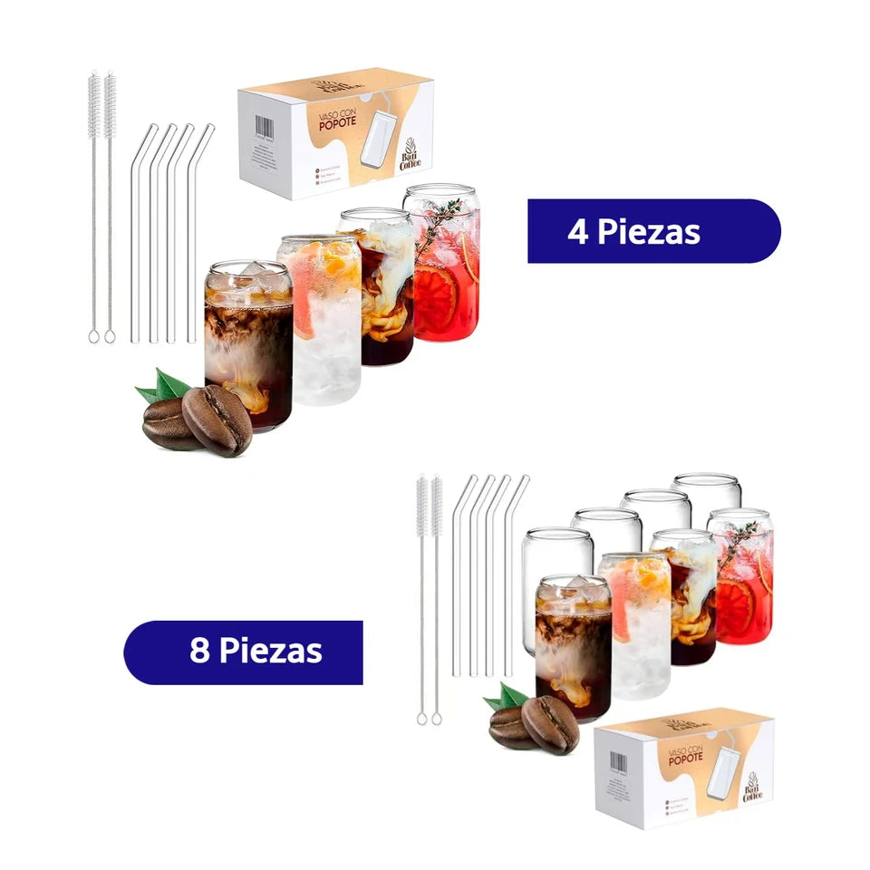 Baricoffee Vasos de Vidrio