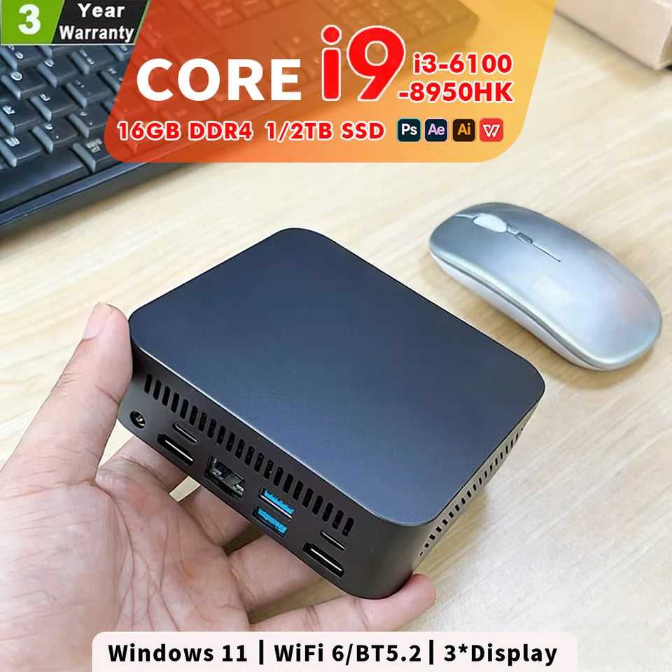 Mini PC 2026 con Windows 11 Pro