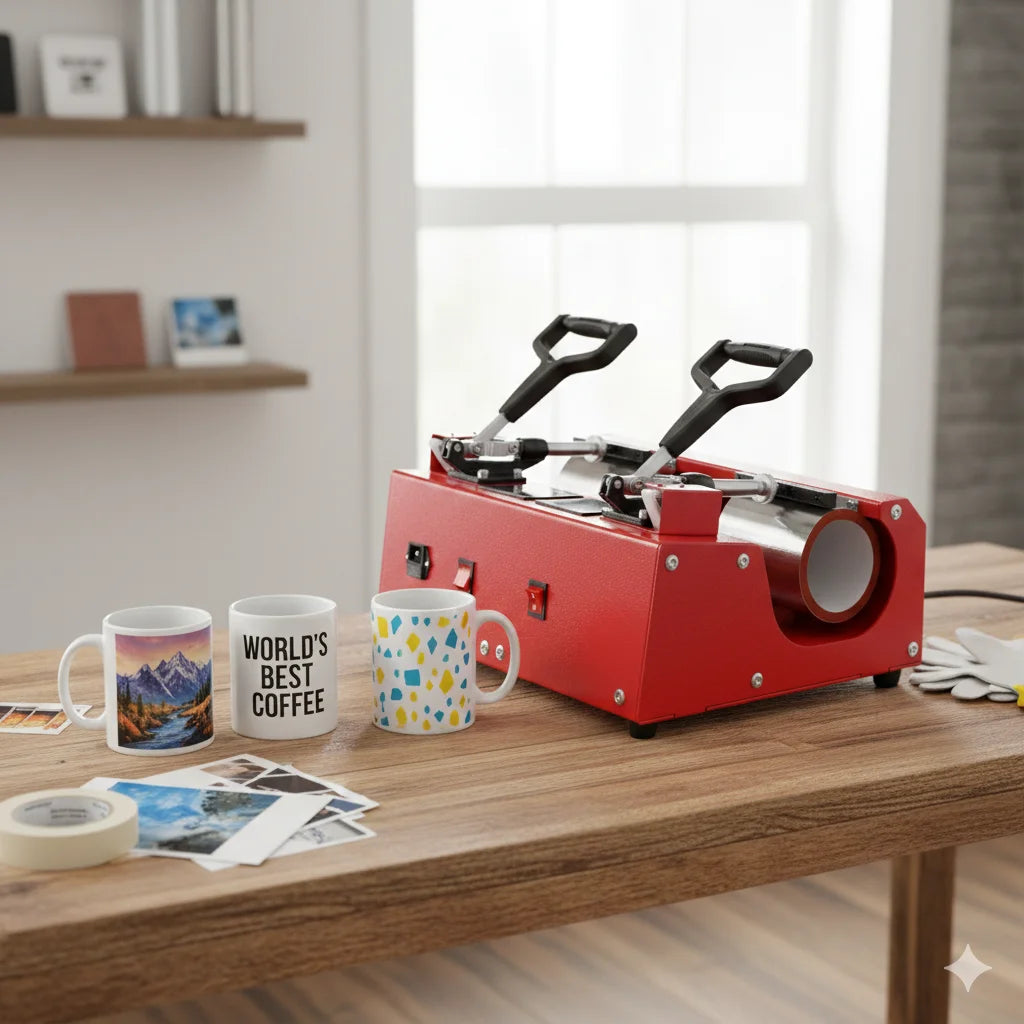 Double Mug Heat Press