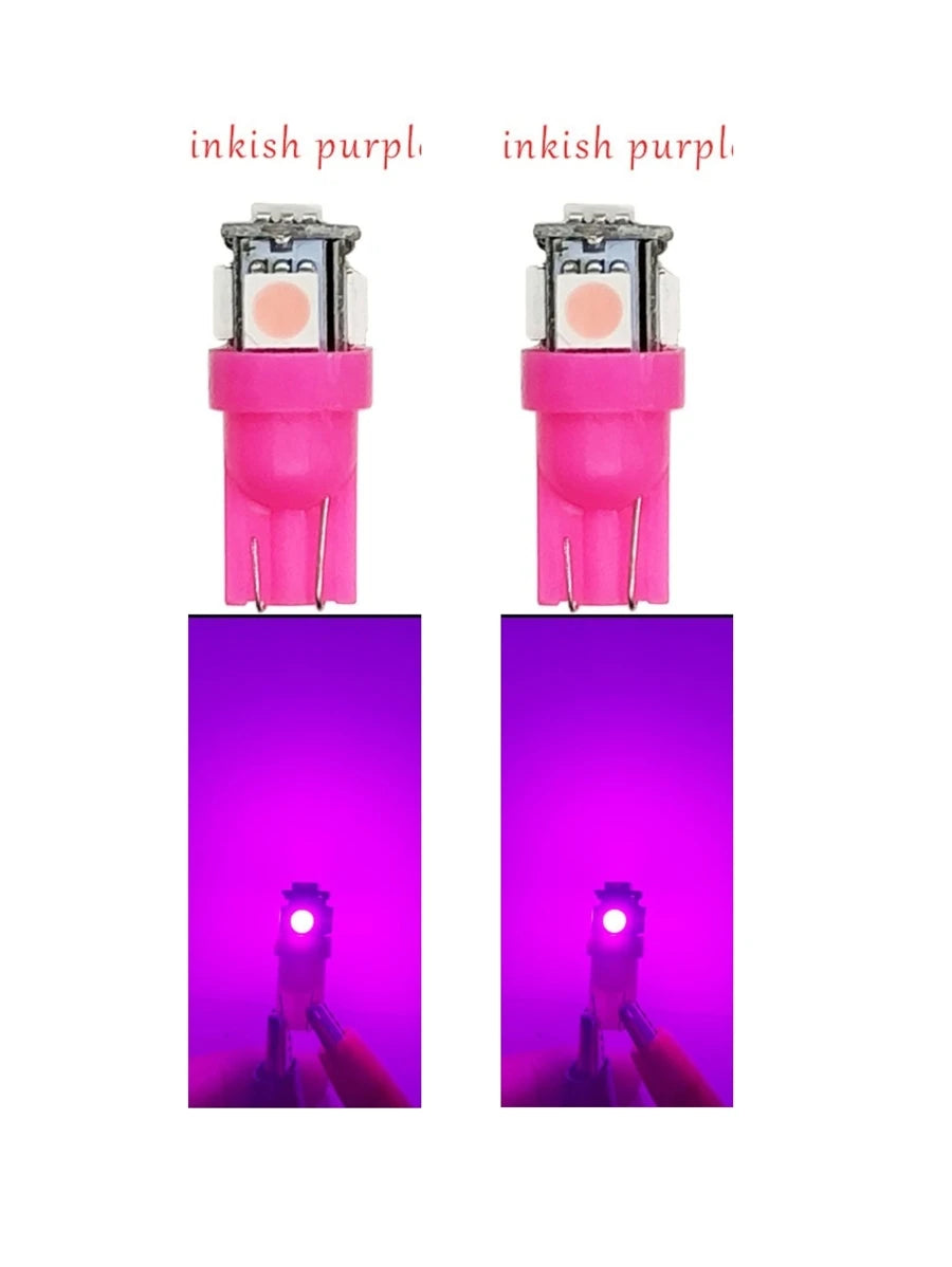 Focos LED T10 tipo pellizco para coche o moto universales
