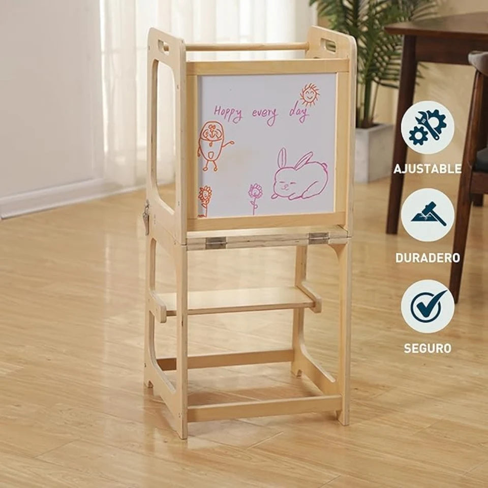 Torre de Aprendizaje Montessori 3 en 1