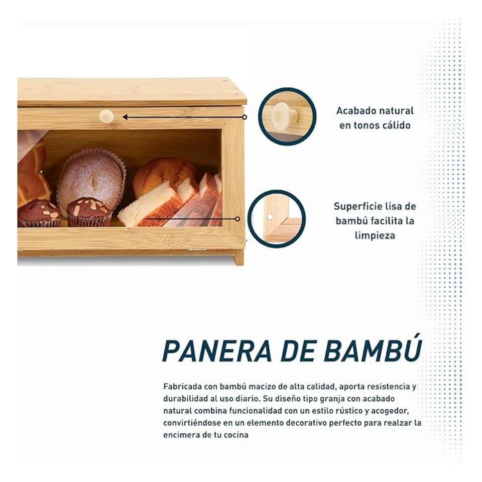 Panera de Bamboo