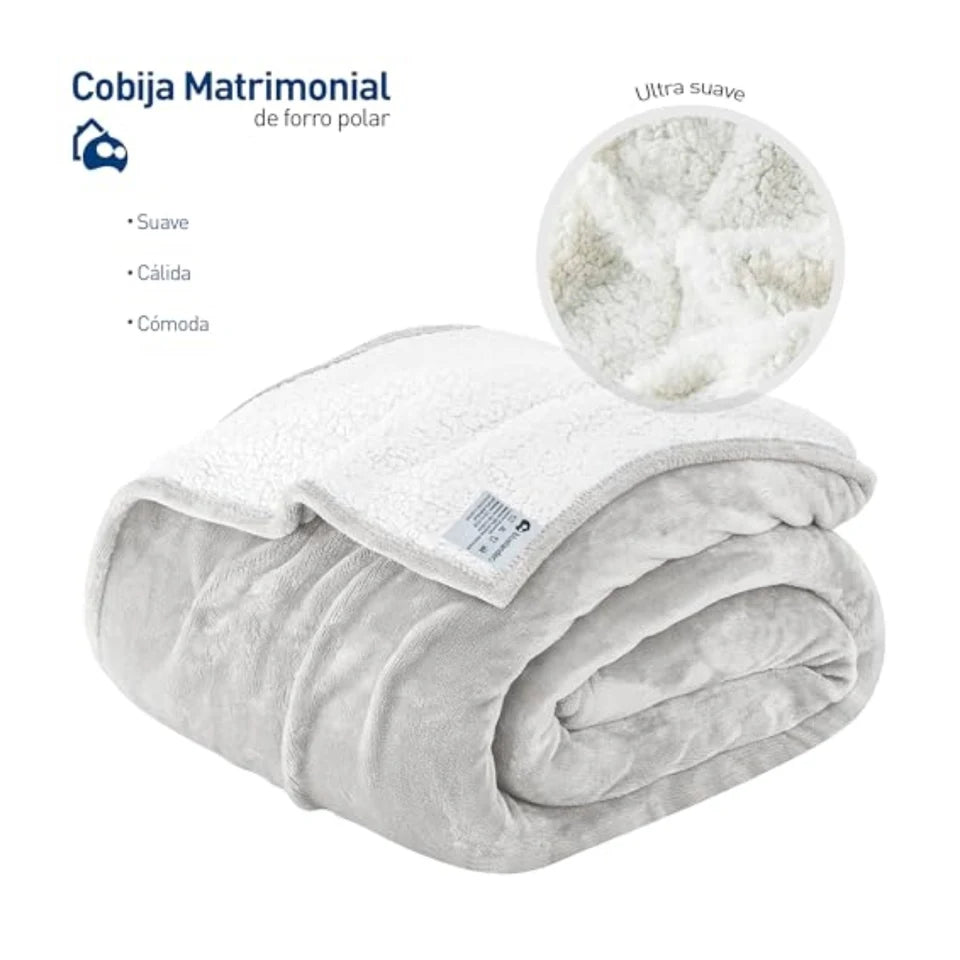 Cobija Matrimonial para Cama o Sofá, 180 * 200 cm