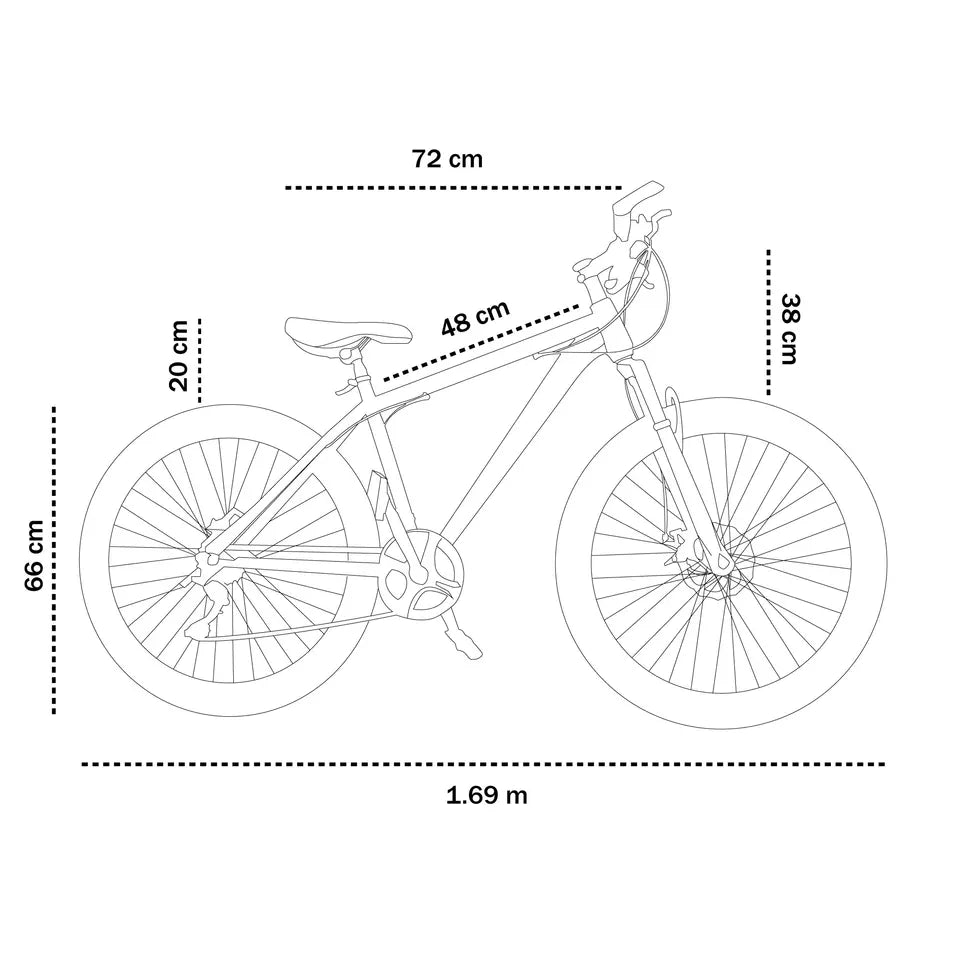 Bluelander Bicicleta de Montaña