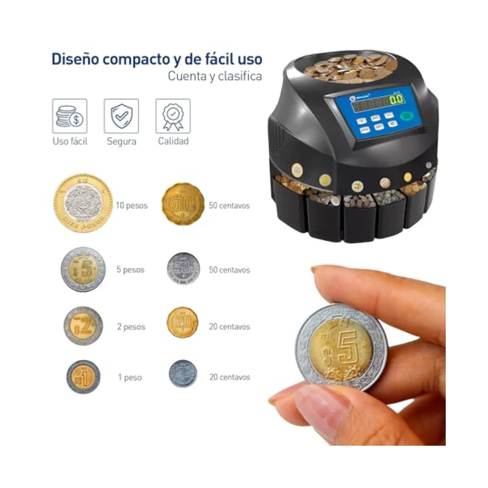 Bluelander Contadora de Monedas