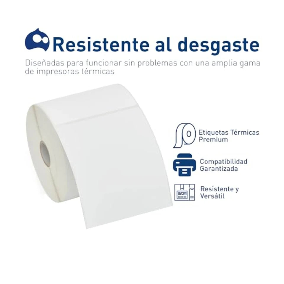 Rollo Etiqueta Térmica Plastica