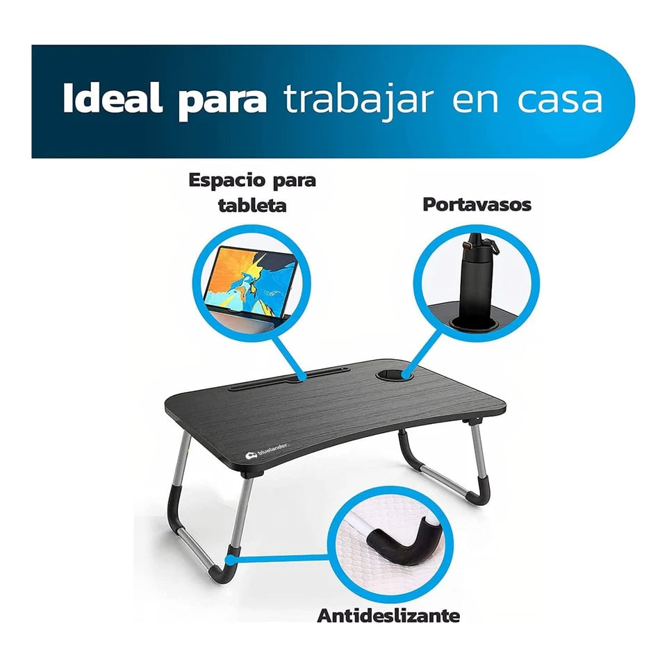 Mesa Plegable para Laptop de Madera
