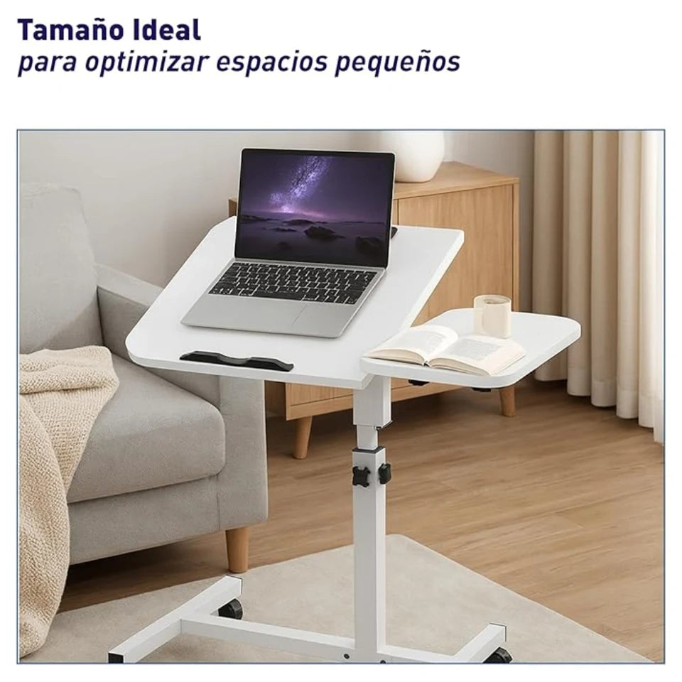 Mesa para Laptop 60×40 cm con Altura Ajustable