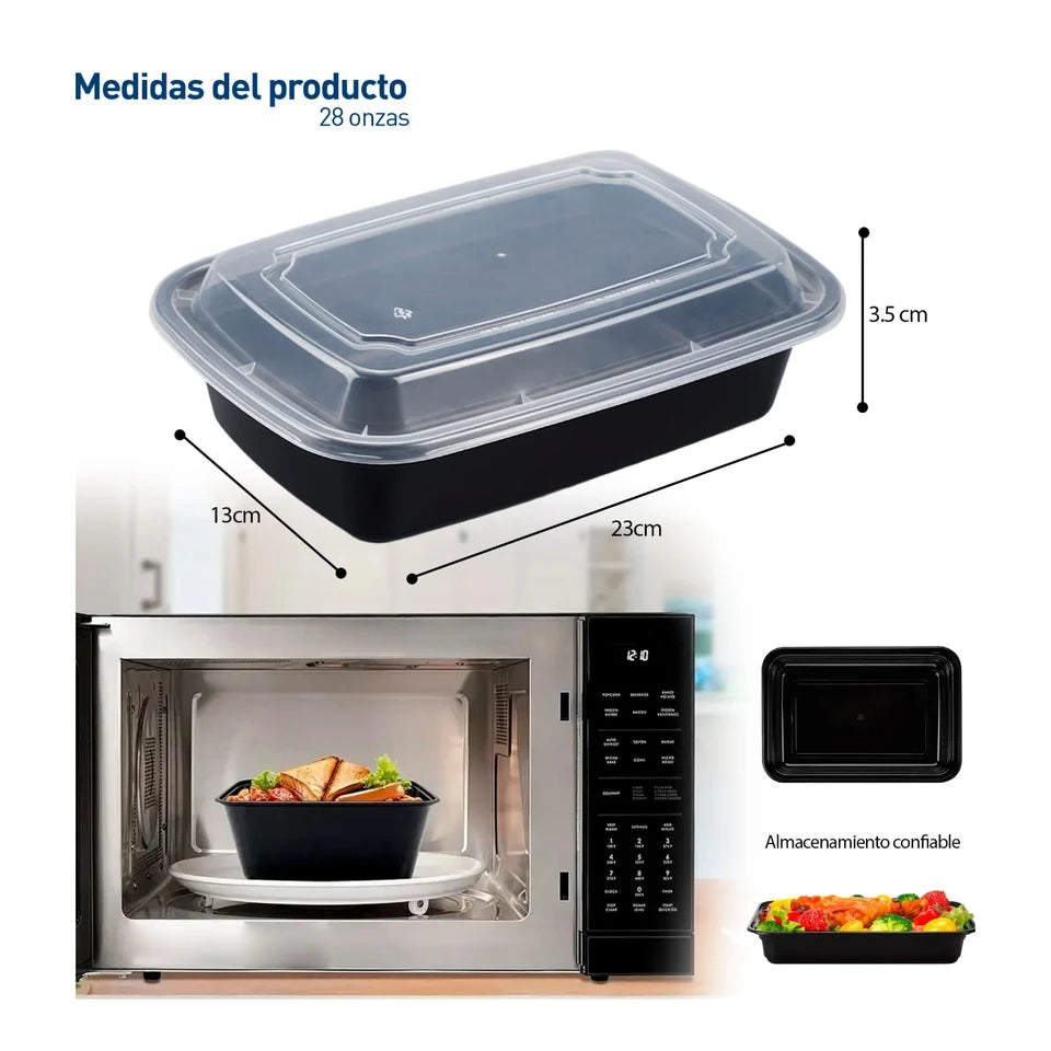 Contenedores para Alimentos con Tapa
