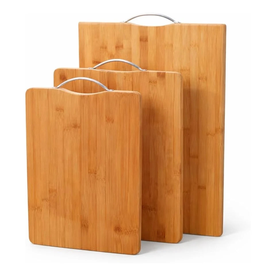 Set de 3 Tablas de Bambú