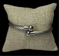 Pulsera Torzal Plata Ajustable