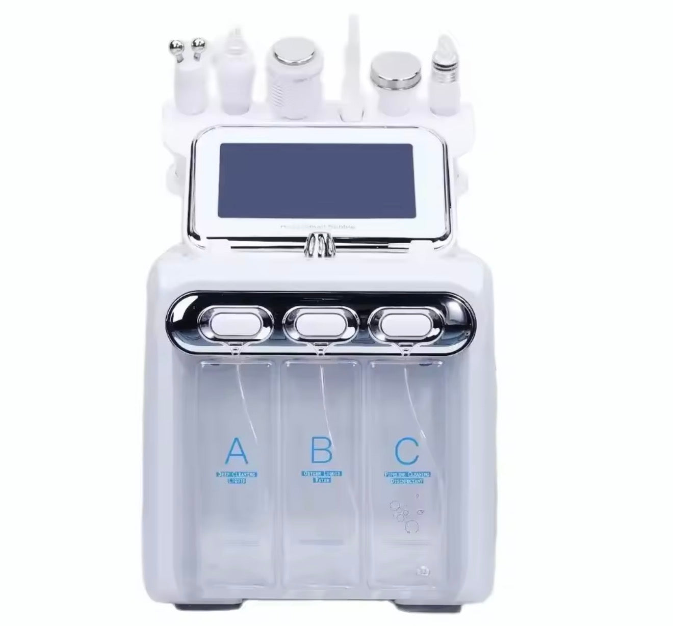 hidrodermoabrasión de oxígeno y hidrógeno