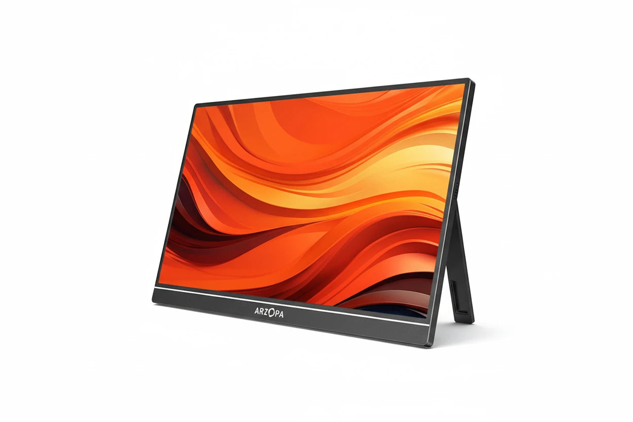 ARZOPA Pantalla IPS de monitor portátil 1080P FHD de 15,6
