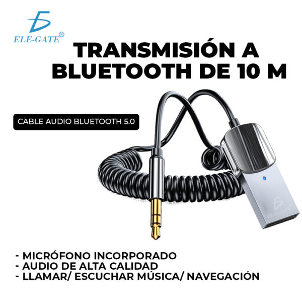 Adaptador Receptor Y Transmisor Bluetooth 5.4 2 En 1