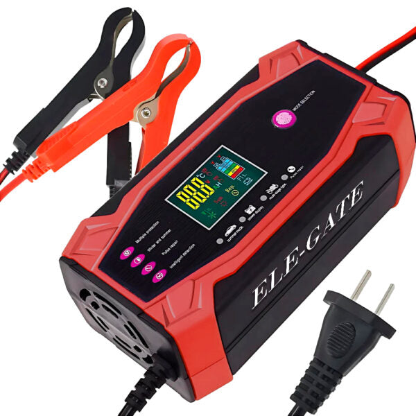 Cargador De Batería Para Auto Y Moto Inteligente 12V 15.5 10A 140W