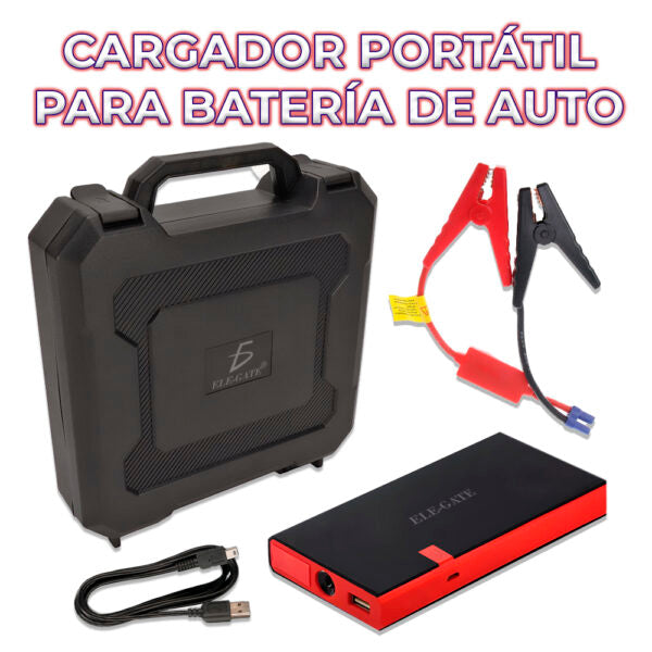 Power Bank Cargador Portátil De Batería Para Auto Y Celular 10800Mah