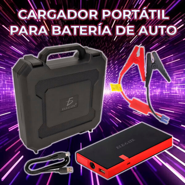 Power Bank Cargador Portátil De Batería Para Auto Y Celular 10800Mah