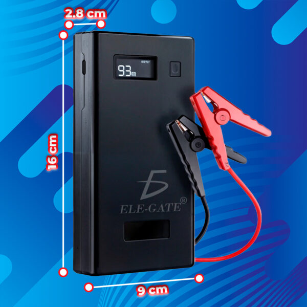 Arrancador Portátil De Batería Para Coche De 7200 Mah