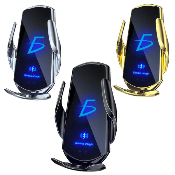 Cargador Inalámbrico Para Auto – Soporte De Carga Rápida 15W