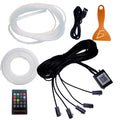 Tira De Luces Led De Fibra Óptica Rgb Con Control Y Conexión Usb