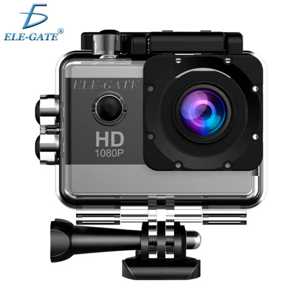 Cámara Deportiva Full Hd 1080P Con Pantalla 2″ 12Mp