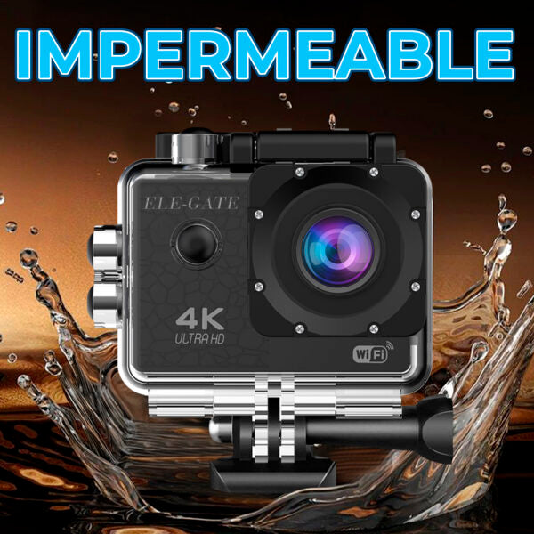 Cámara Deportiva De Acción 4K Ultra Hd 16Mp Wifi
