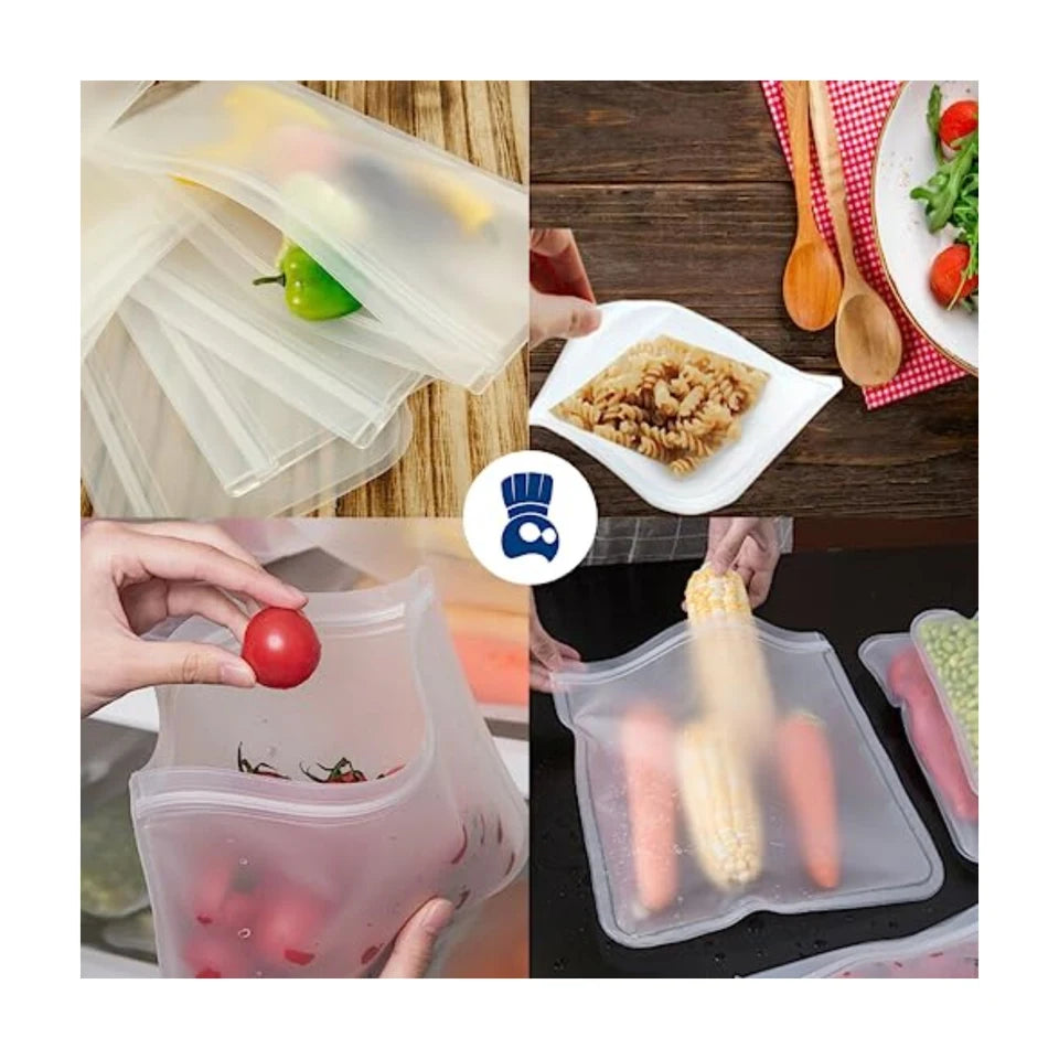 Bolsas de Almacenamiento Reutilizables