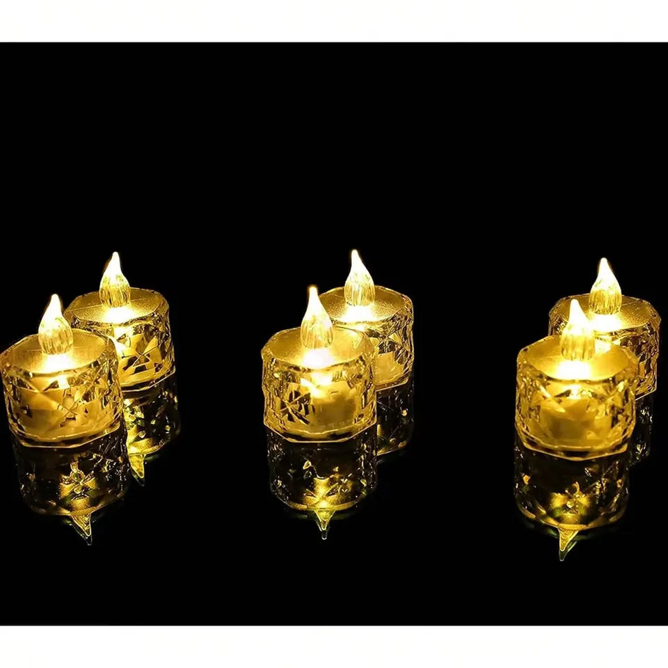 24 Velas LED Electrónicas Sin Llama