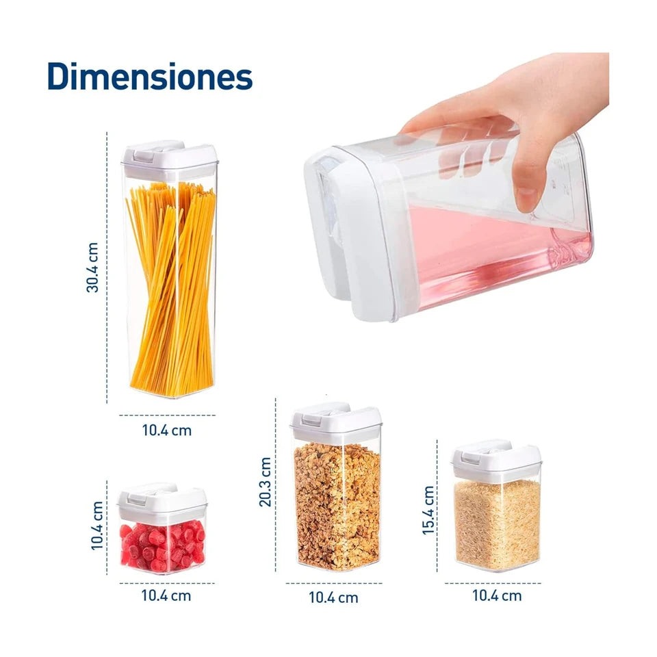 Juego de Recipientes Herméticos