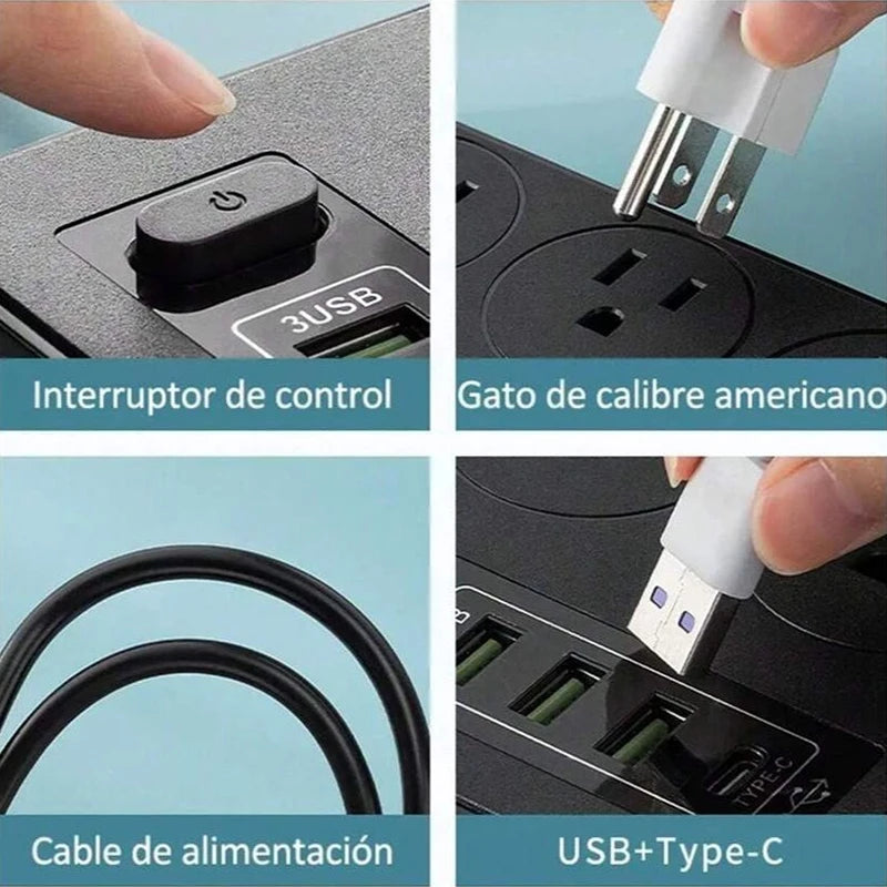 enchufe multiconector