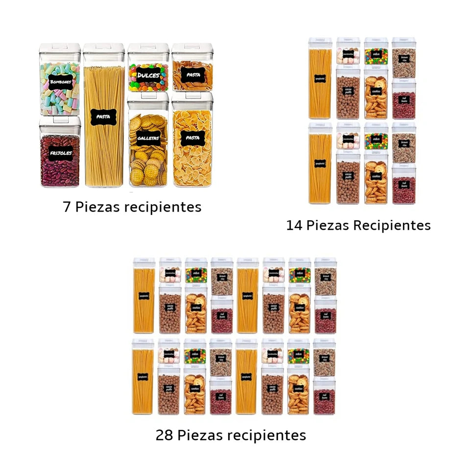 Juego de Recipientes Herméticos