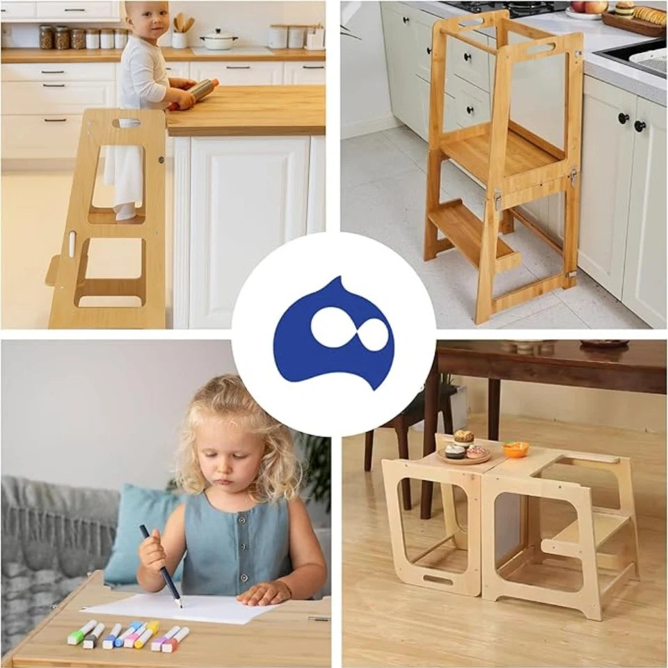 Torre de Aprendizaje Montessori 3 en 1