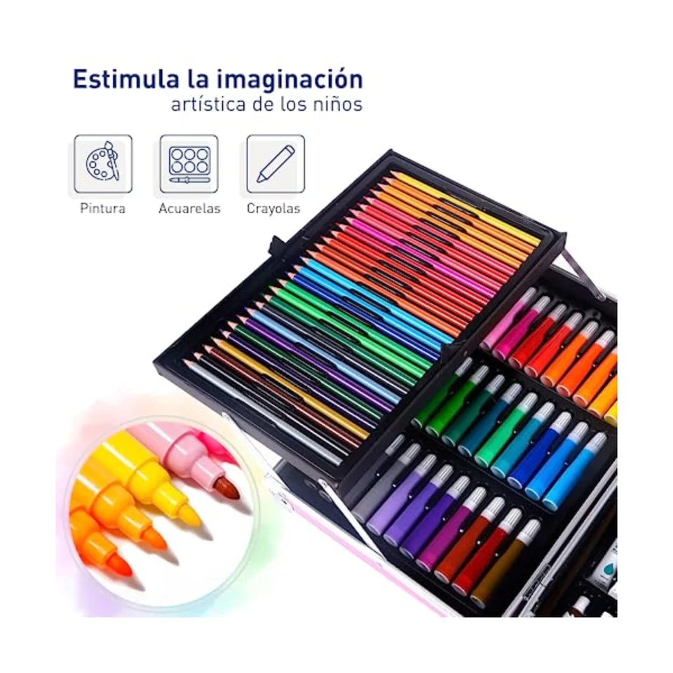 Kit de Dibujo de 145 Piezas
