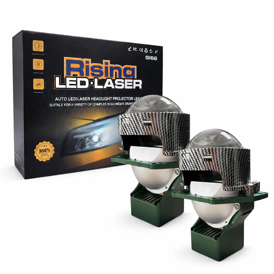 Kit LED GL102 Ojo de Pez Alta/Baja Iluminación Blanca de Alto Brillo