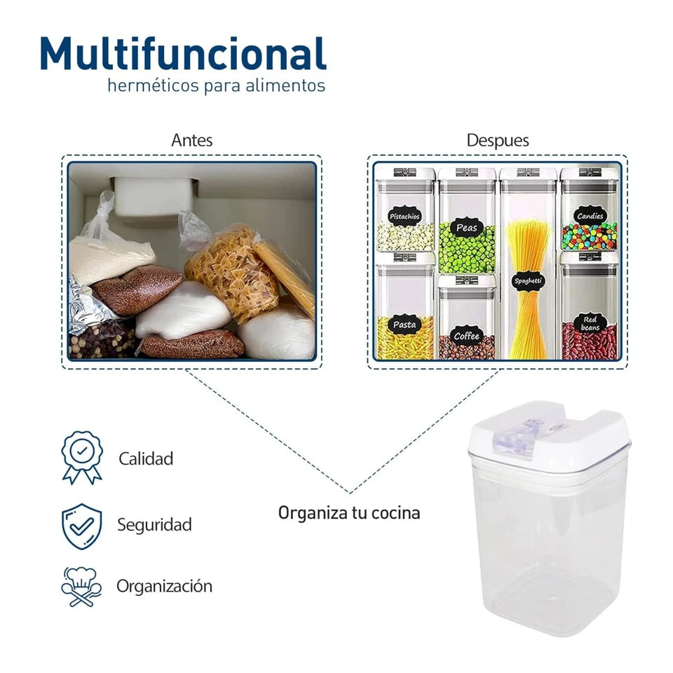 Juego de Recipientes Herméticos